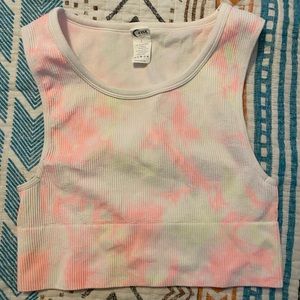 Zyia White Hendrix crop top